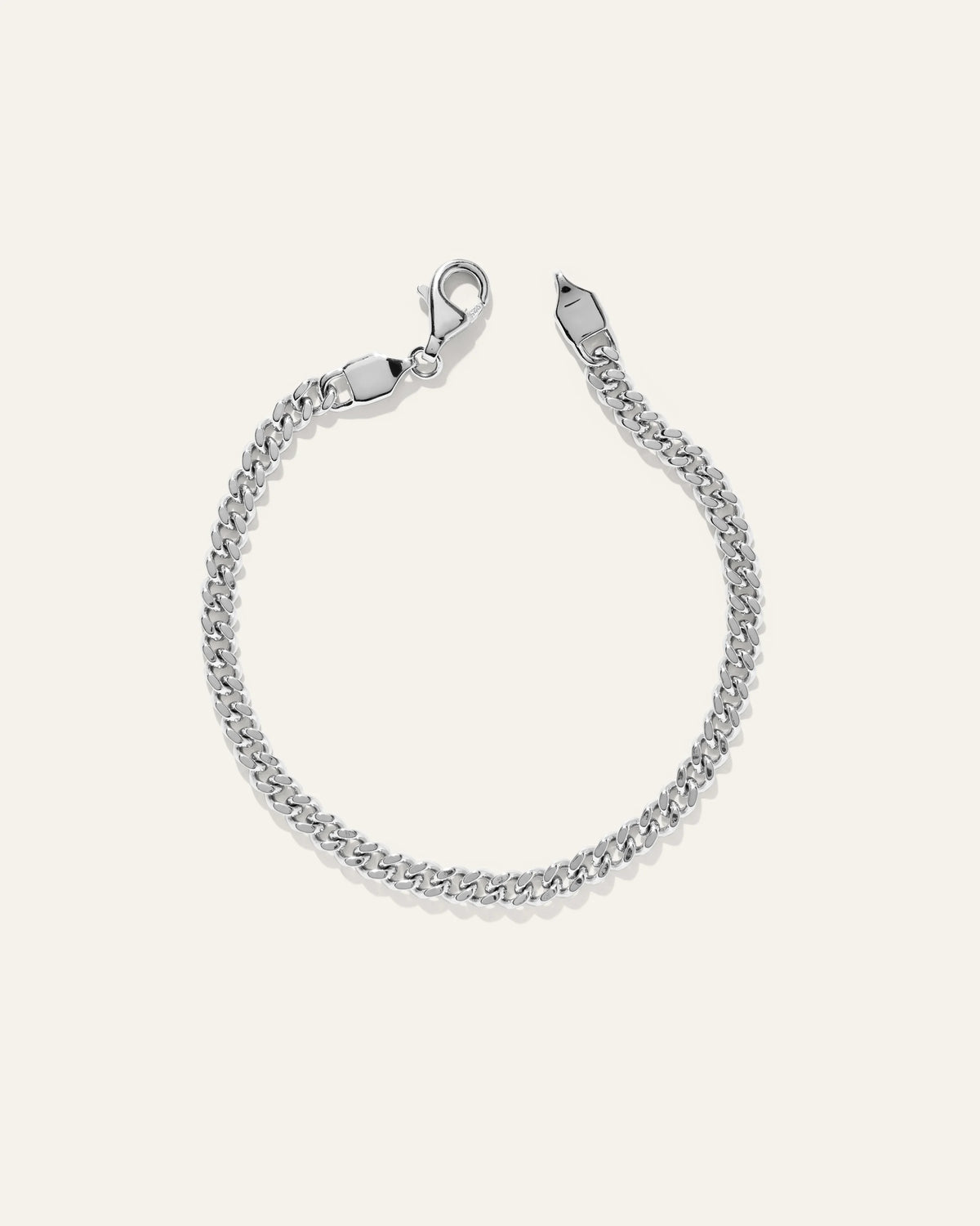 Cuban Curb Chain Bracelet - 7.5" / Gold Vermeil