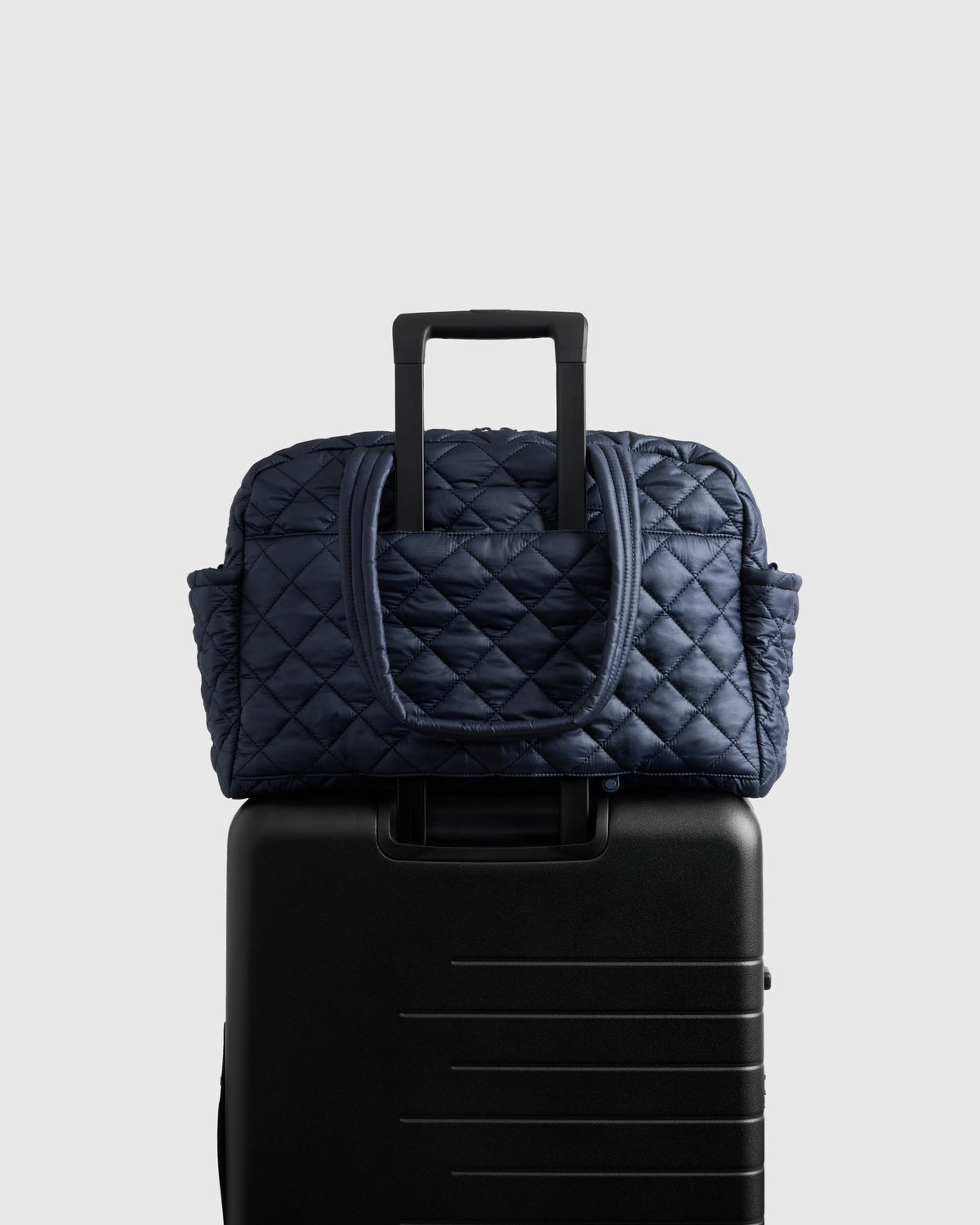Transit Quilted Duffle Bag - One Size / Taupe Brown