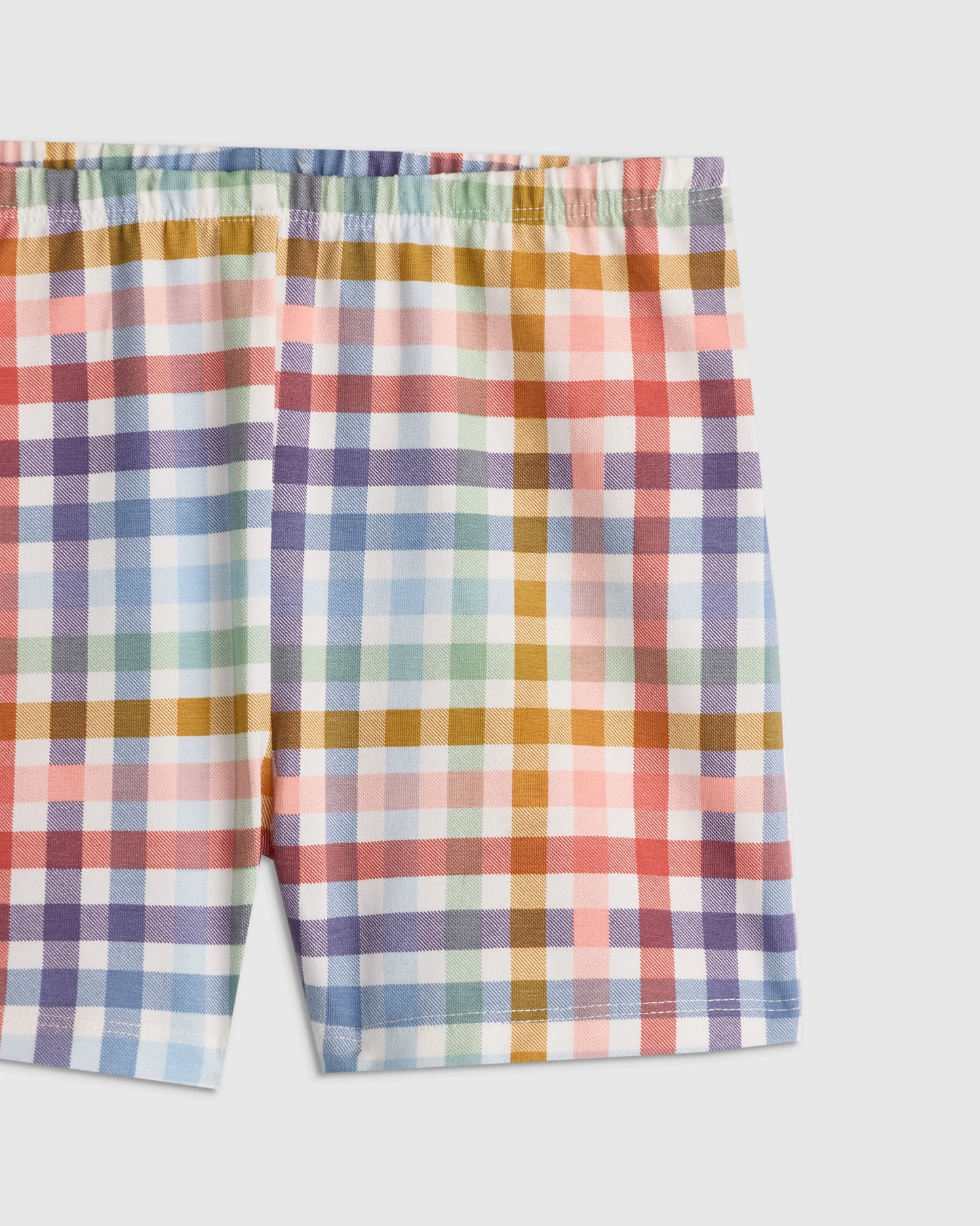 Organic Cotton Cartwheel Shorts - 6 / Soft Rose