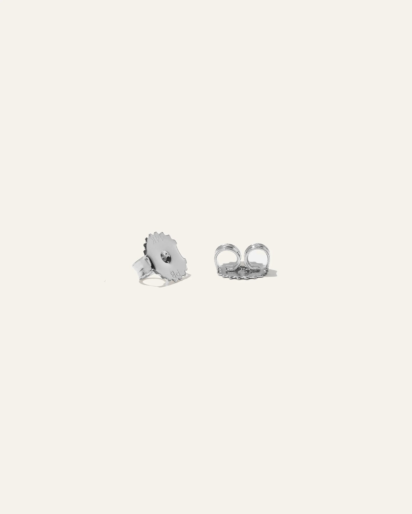 14k Gold Lab Grown Diamond Emerald Solitaire Studs - 1ctw - One Size / Yellow Gold
