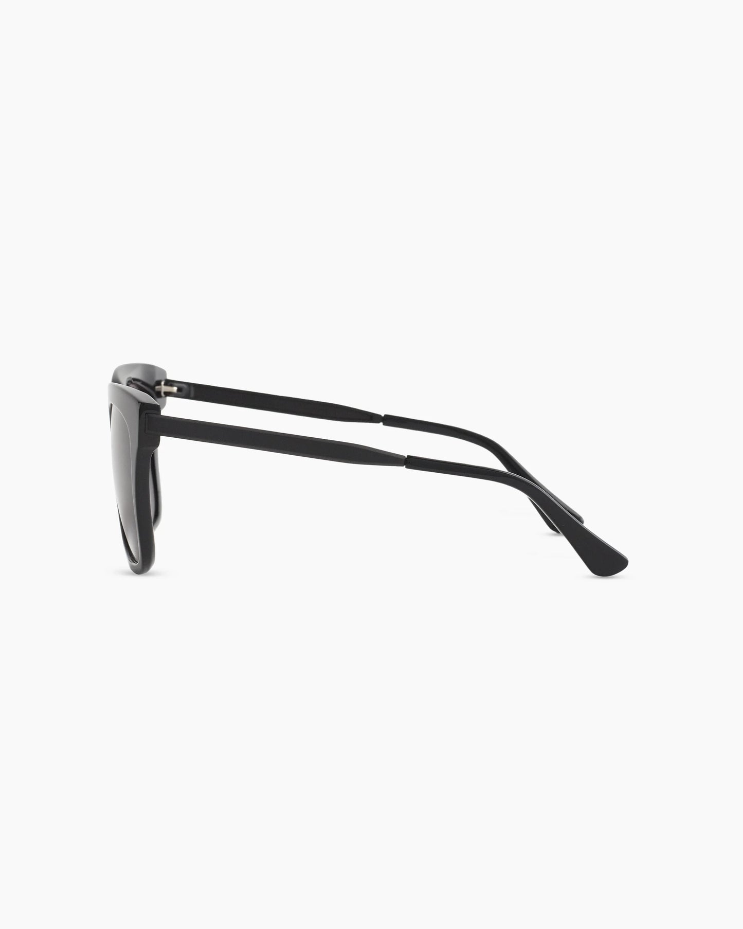 Luca Polarized Acetate Sunglasses - One Size / Black with Grey lens