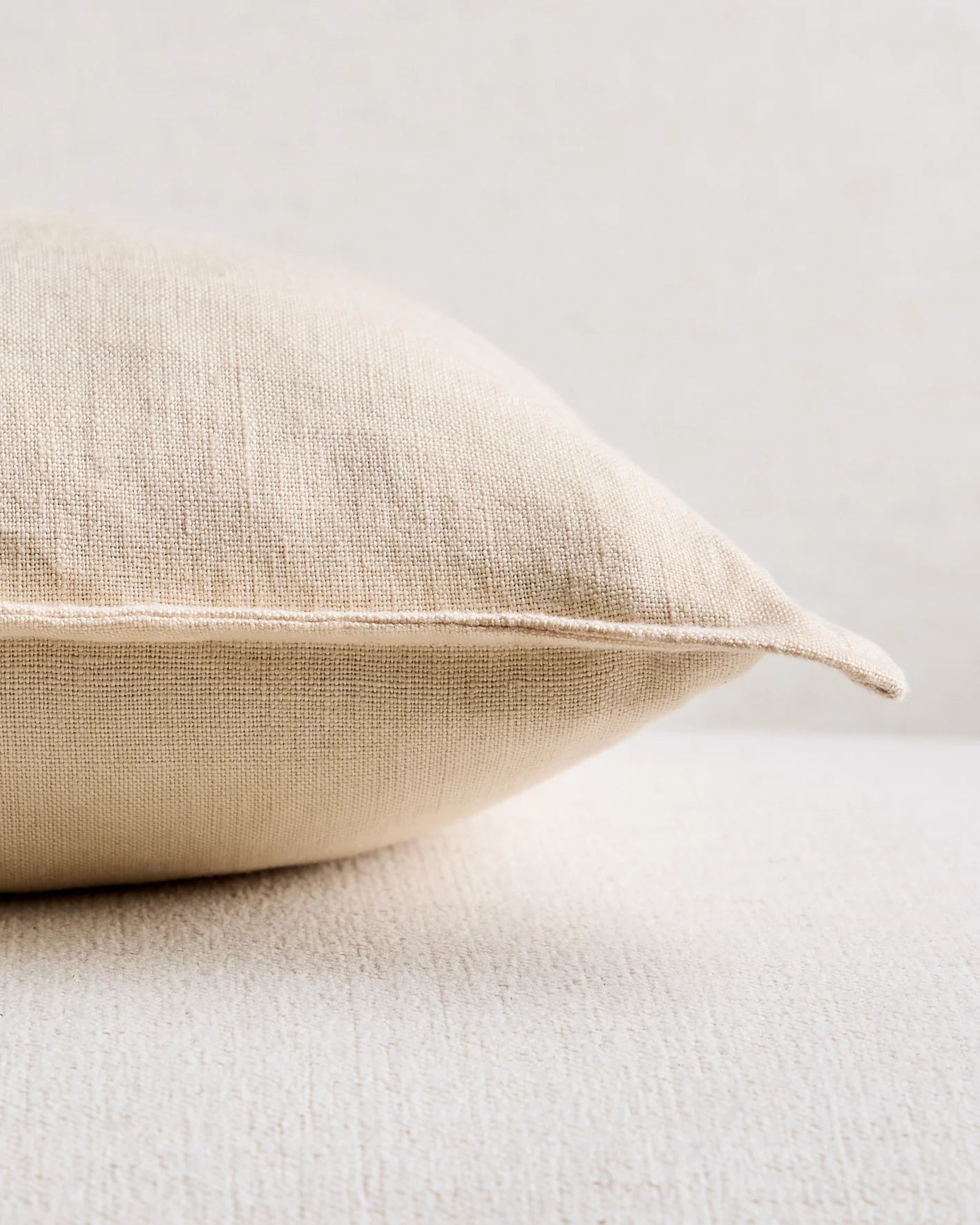 European Linen Flange Edge Pillow Cover - 20x20 / Nightfall