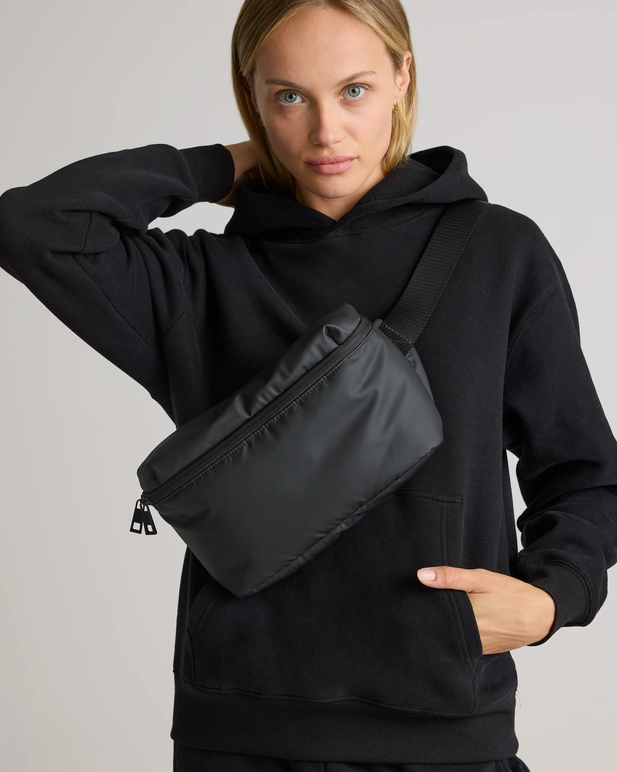 Organic Heavyweight Fleece Boyfriend Hoodie - XS / Heather Grey