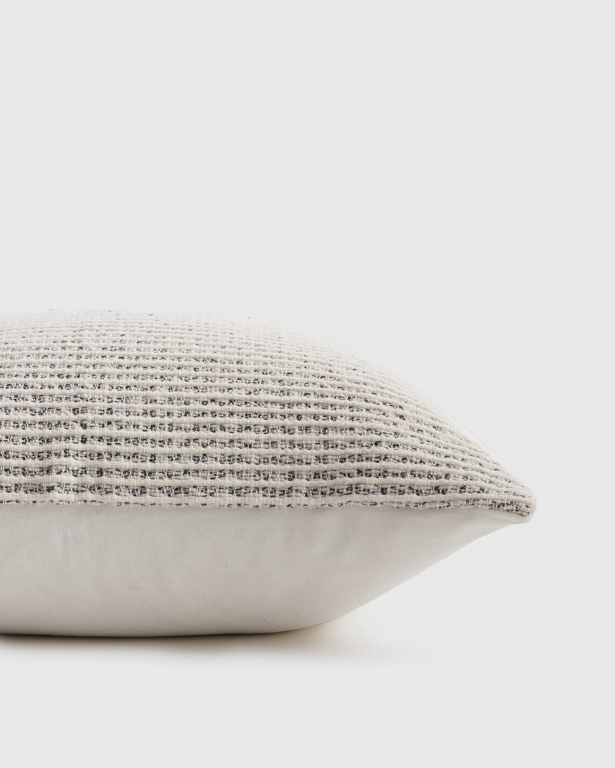 Mira Textured Stripe Pillow Cover - 20x20 / Grey