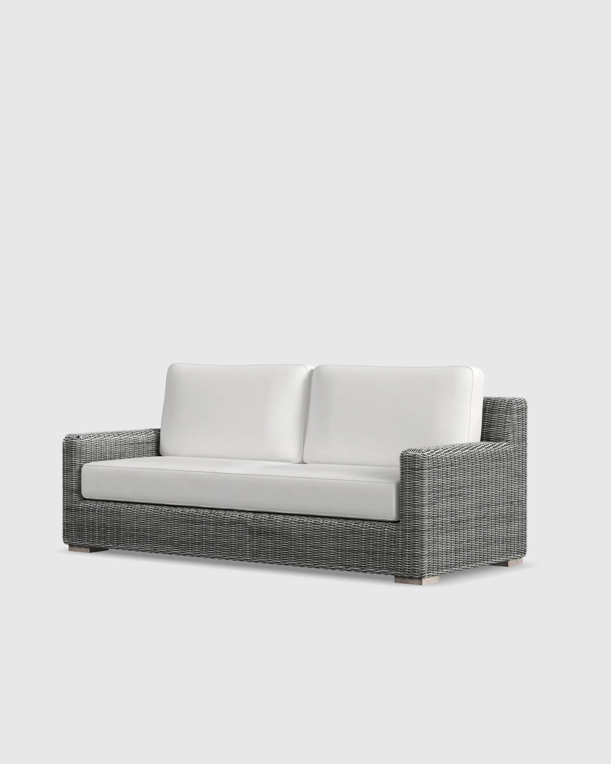 Classic All-Weather Wicker Outdoor Sofa - 86" / Natural Weave