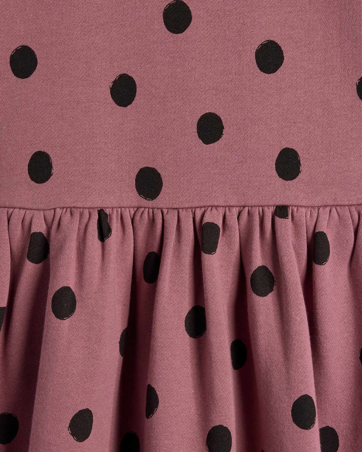 Cozy Fleece Sweatshirt Dress - 12-18M / Cherries