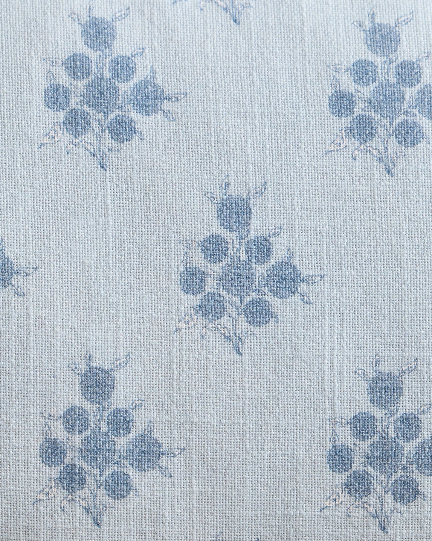 Piped Block Print Cotton Pillow Cover (Set of 2) - 12x20 / Natural