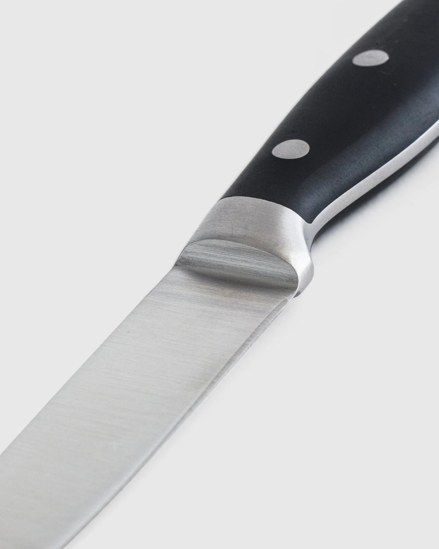 German Stainless Steel Steak Knife Set - One Size / Black