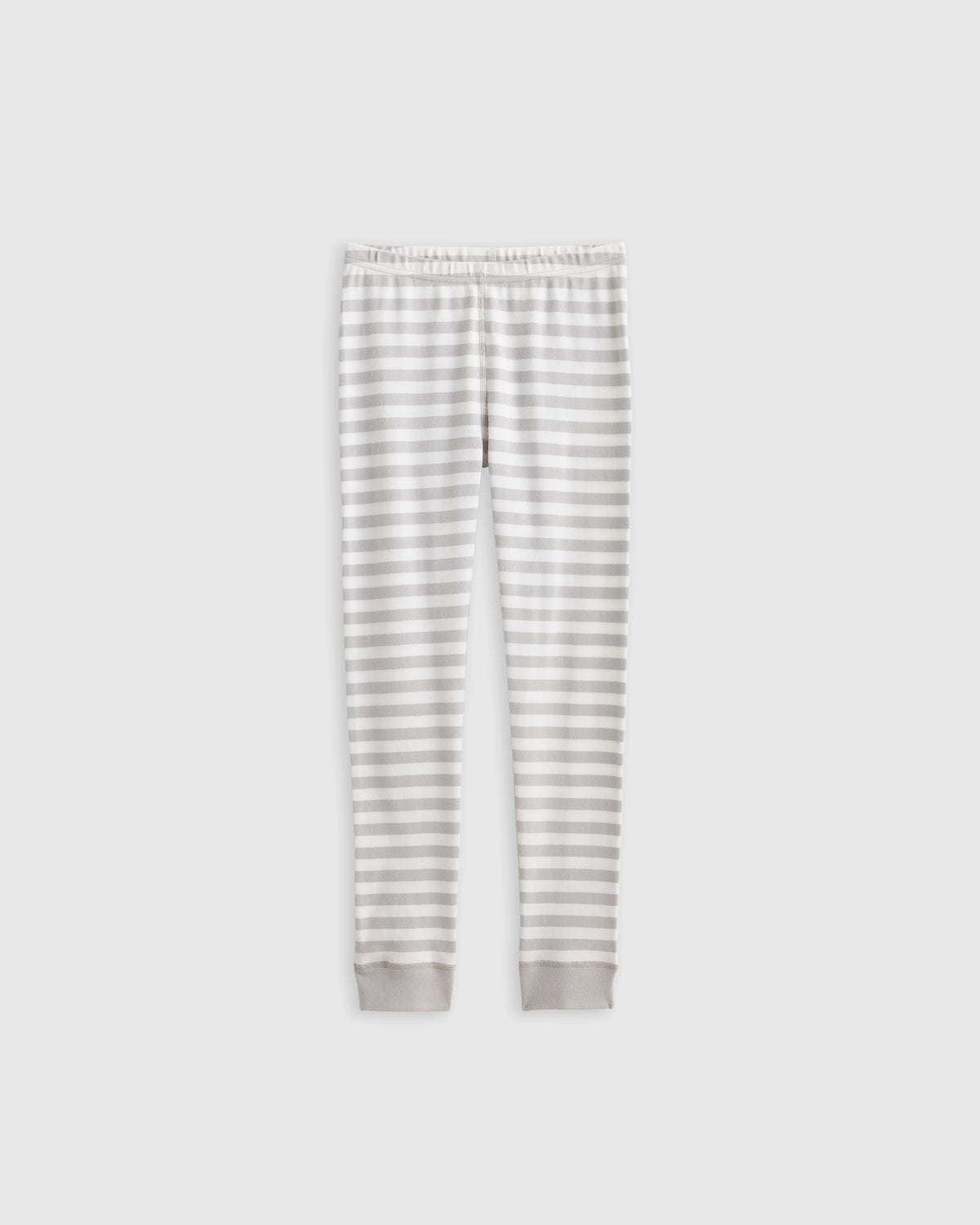 100% Organic Cotton Long Sleeve and Pant Pajama Set - 2T / Navy Stripe