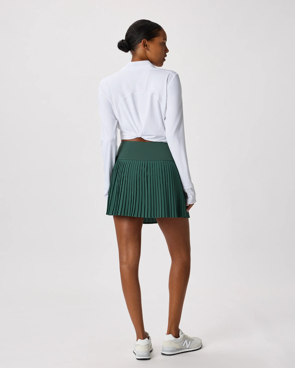 Court Sport Pleated Tennis Skirt - XS / Azul Blue