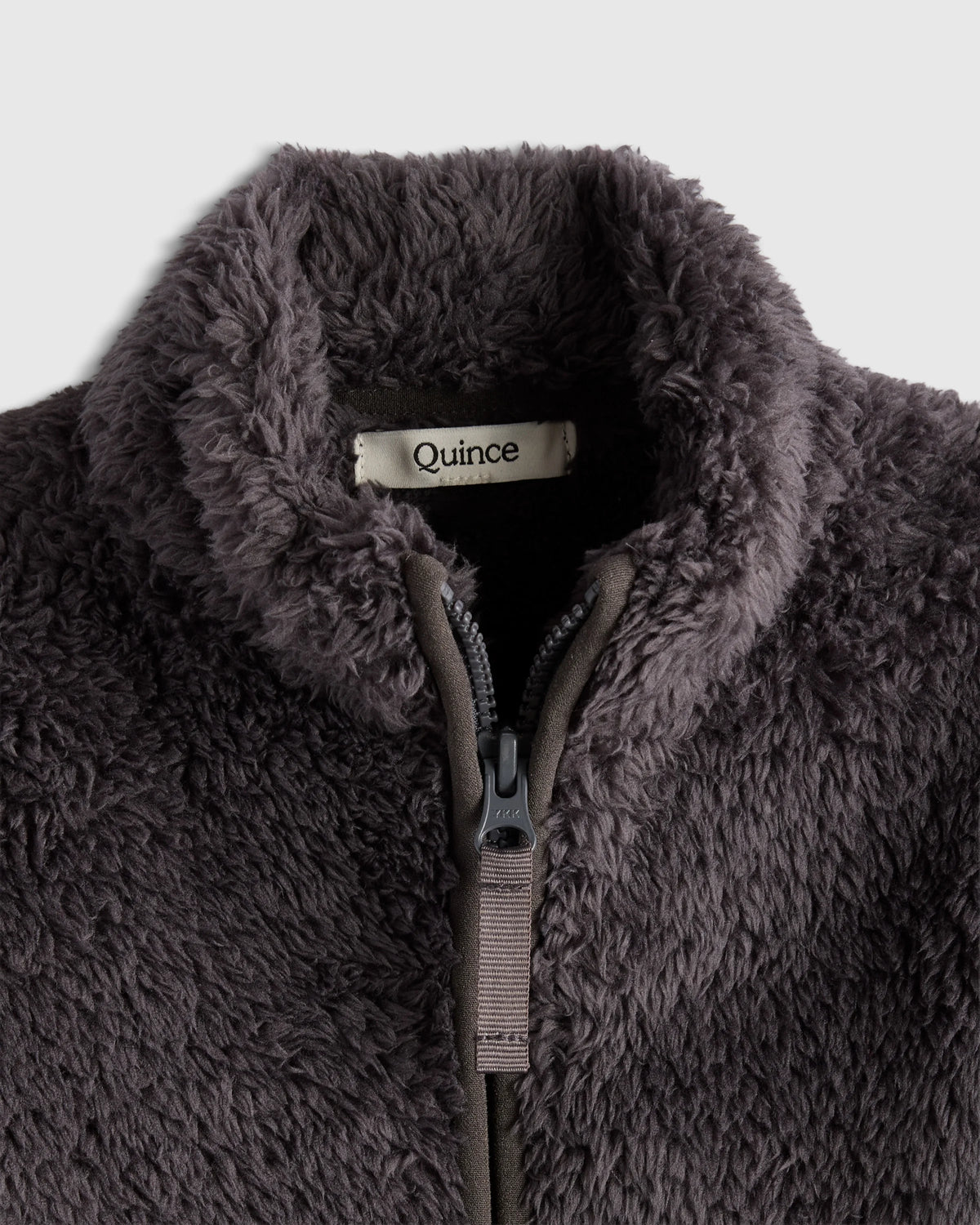 Recycled Sherpa Fleece Jacket - 2T / Ivory