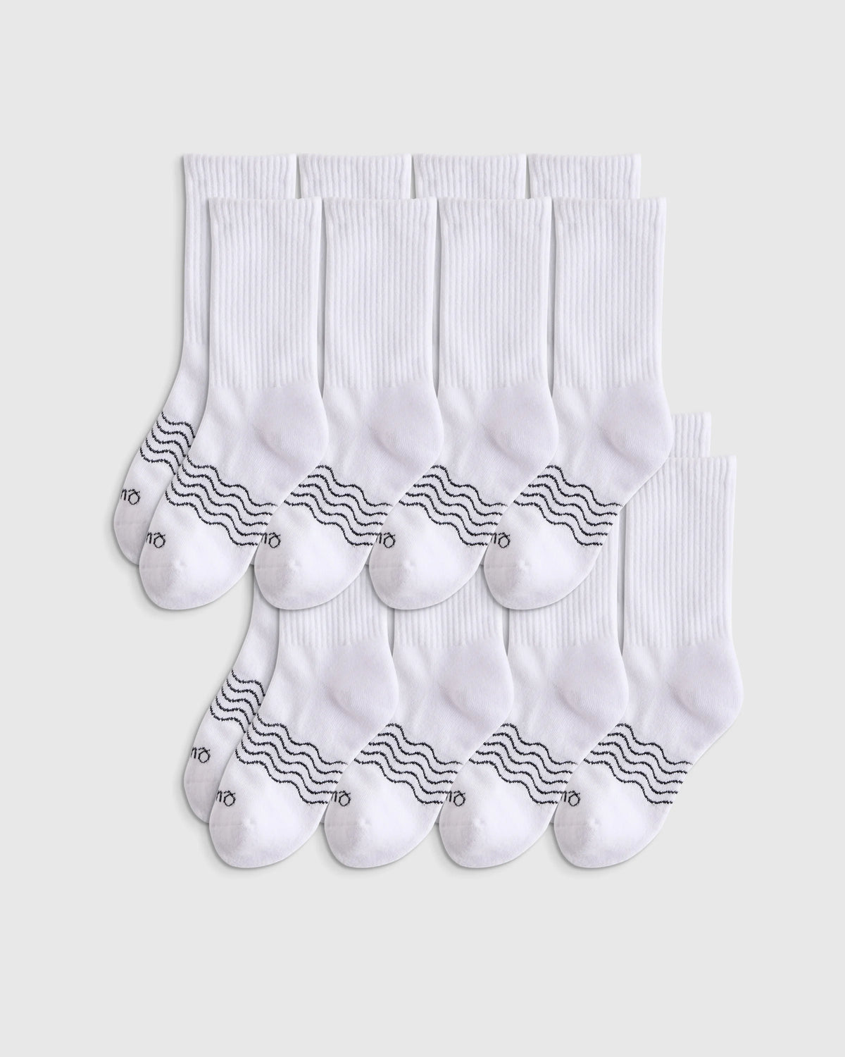 Organic Cotton Calf Sock 8-pack - S / Neutral Multi