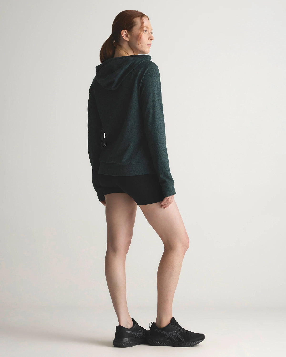 Flowknit Pullover Hoodie - XS / Heather Navy