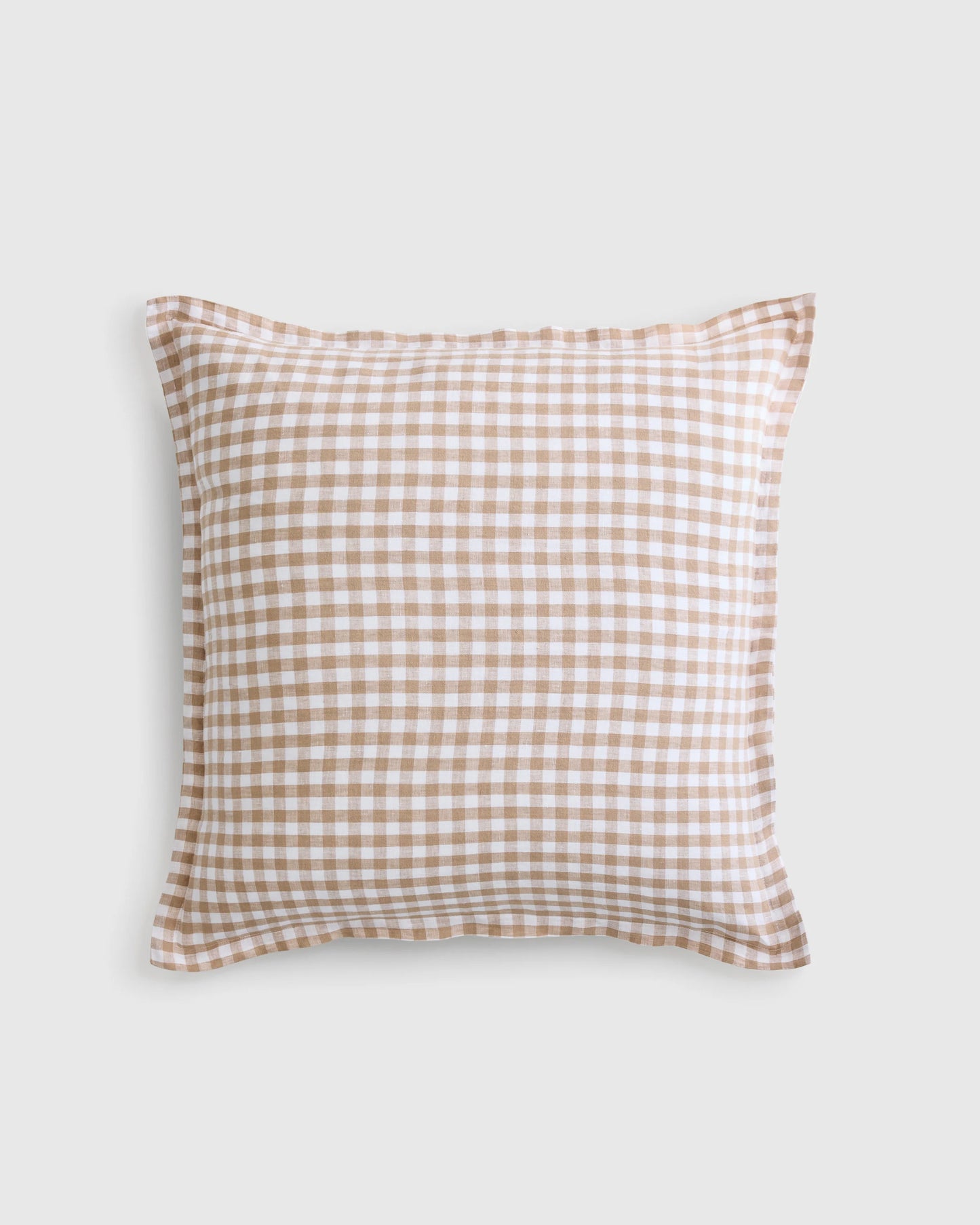 European Linen Euro Sham - Euro / Sand
