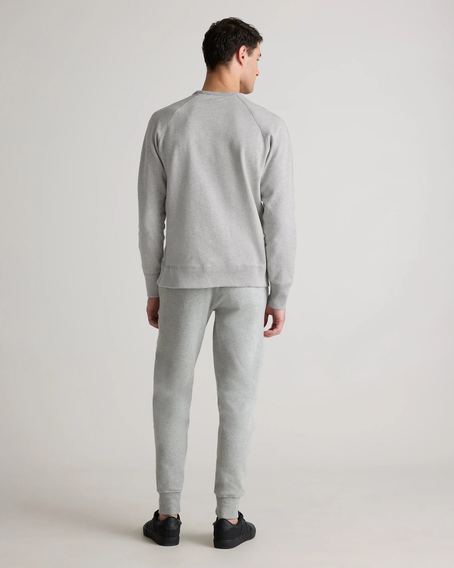 Organic Midweight French Terry Crewneck - S / Deep Navy