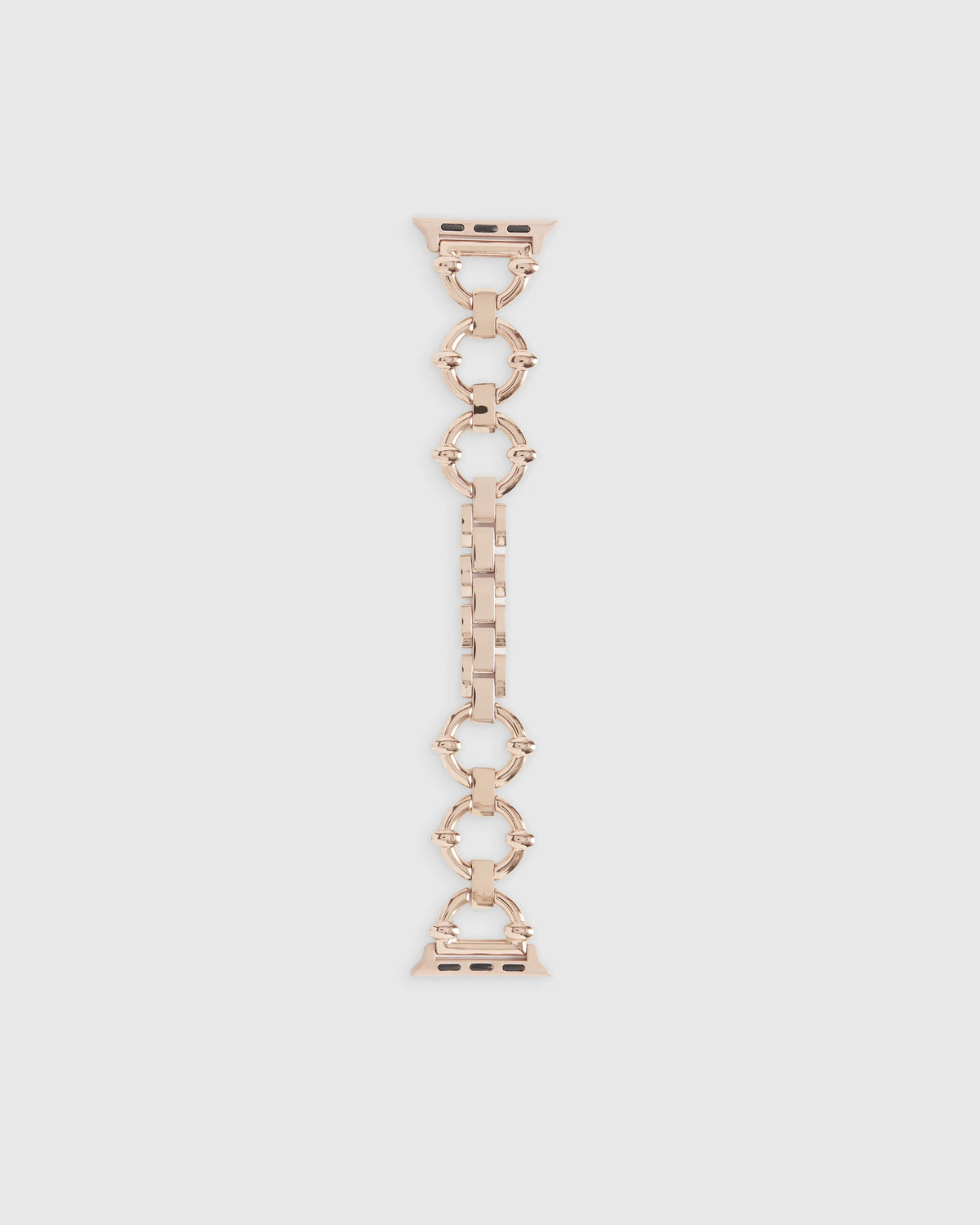 Stainless Steel Chain Link Smartwatch Band - 38mm - 42mm / Gold