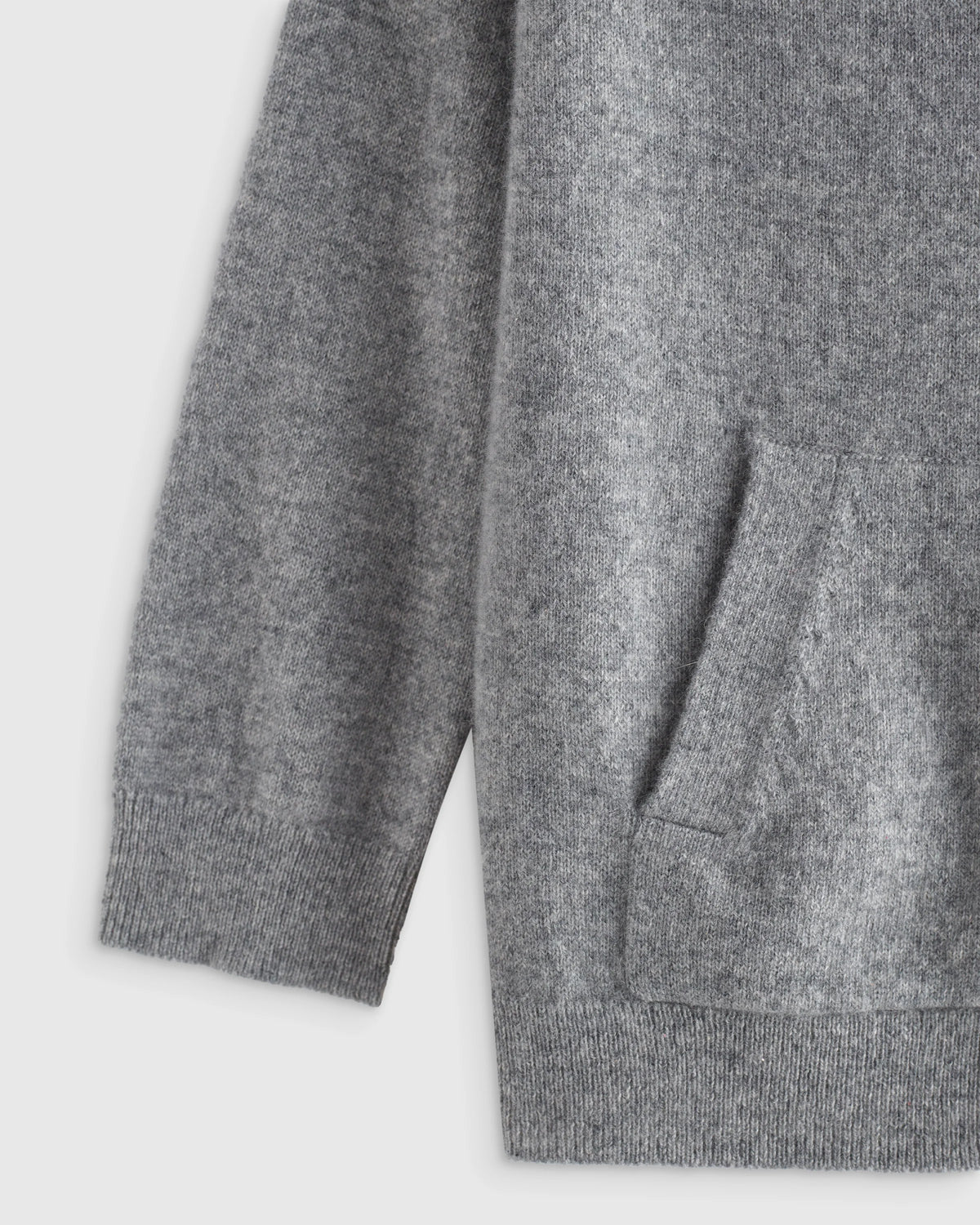 Washable Cashmere Full Zip Hoodie - 2T / True Navy