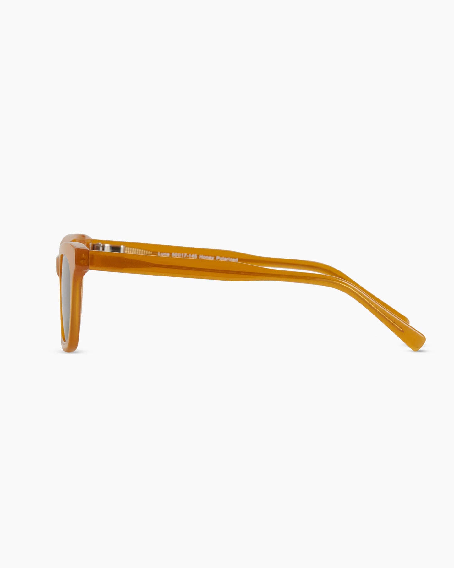 Luna Polarized Acetate Sunglasses - Narrow / Tan Tortoise with Brown Lens
