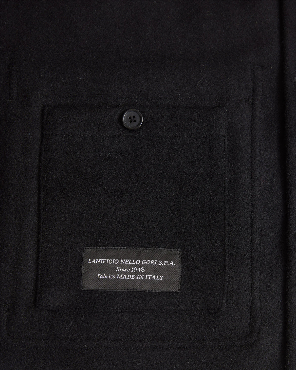 Italian Wool Chore Jacket - XS / Black