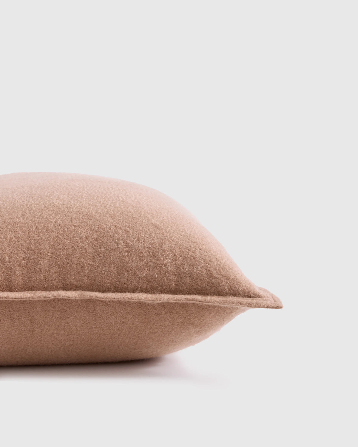Solid Cashmere Pillow Cover - 20x20 / Camel