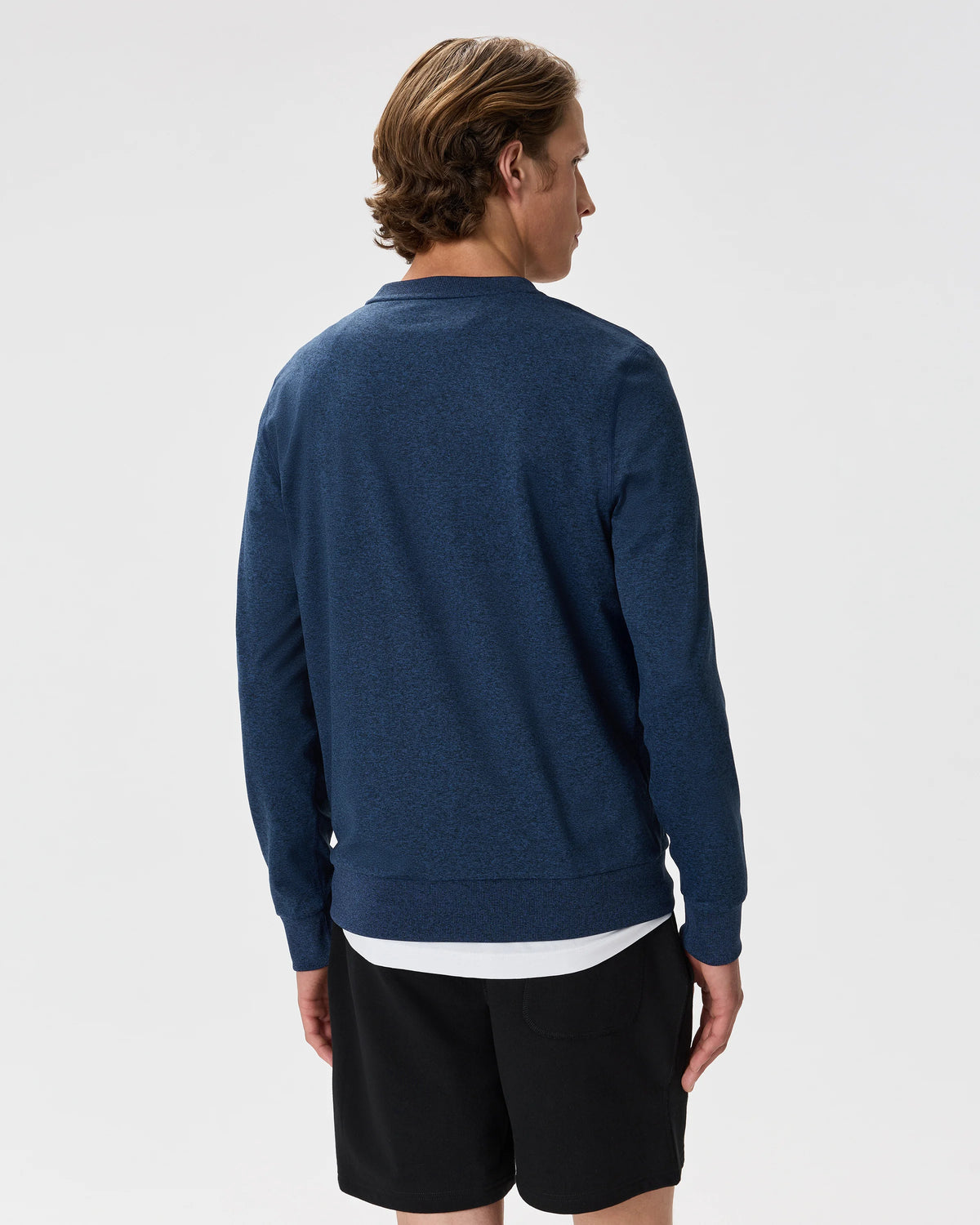 Flowknit Performance Crew Sweatshirt - S / Solid Chalk