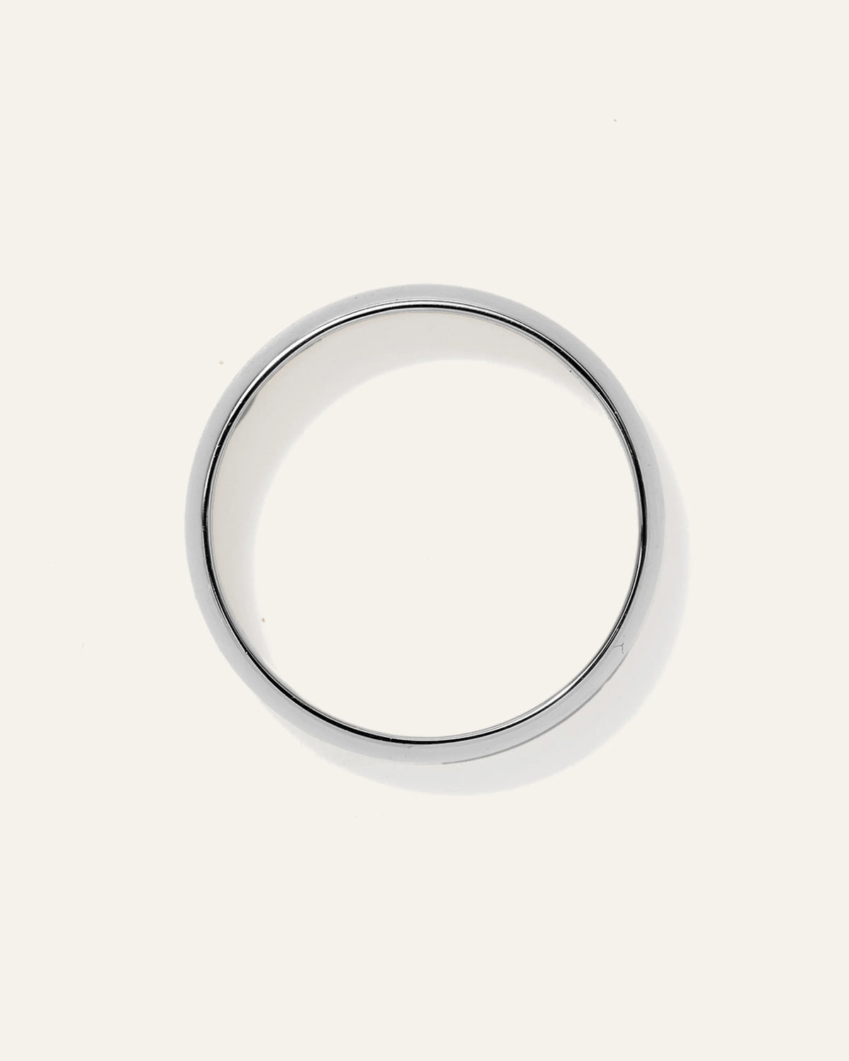 Low Dome Band - 5mm - 6 / Yellow Gold