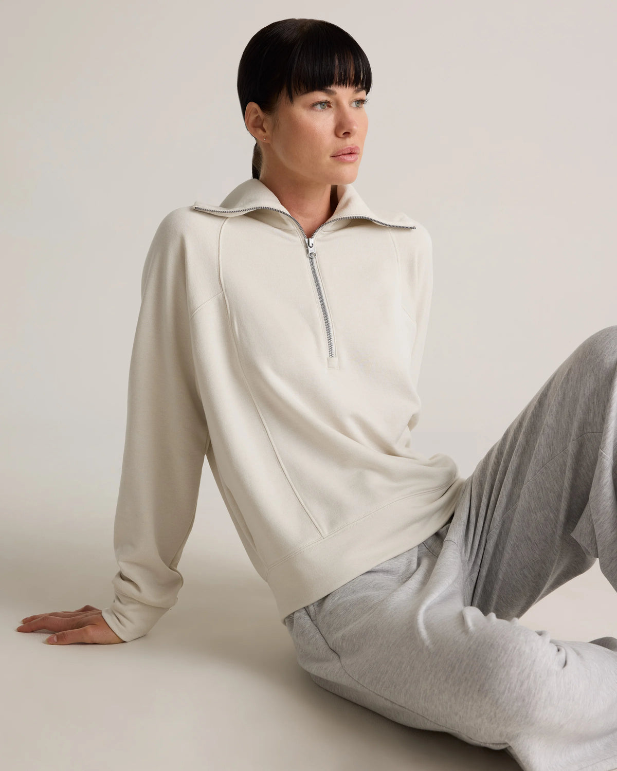 SuperSoft Fleece Half Zip - XS / Dried Fig