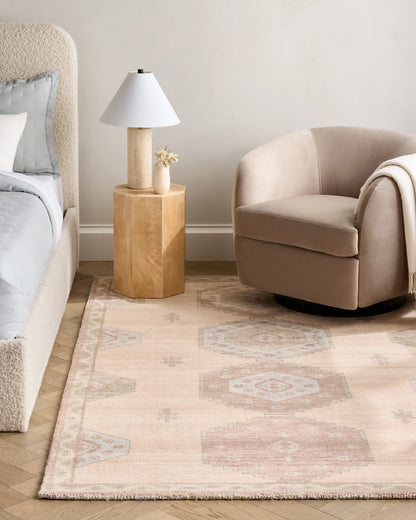 Ellery Tufted Wool Rug - 3' x 5' / Pink Multi