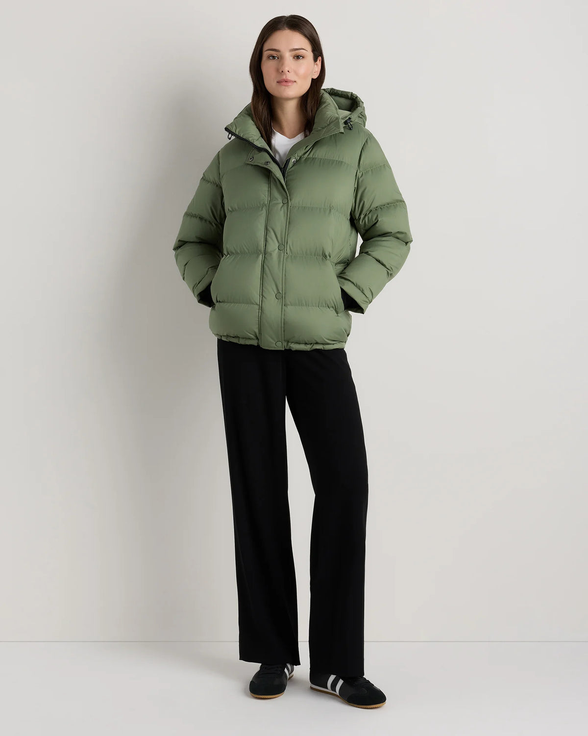 Responsible Down Puffer Jacket - XS / Sea Spray Green