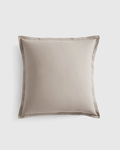 Organic Crisp Percale Euro Sham - Euro / White