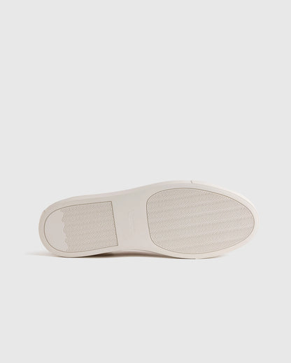 Italian Suede Tailored Sneaker - 7 / Fog
