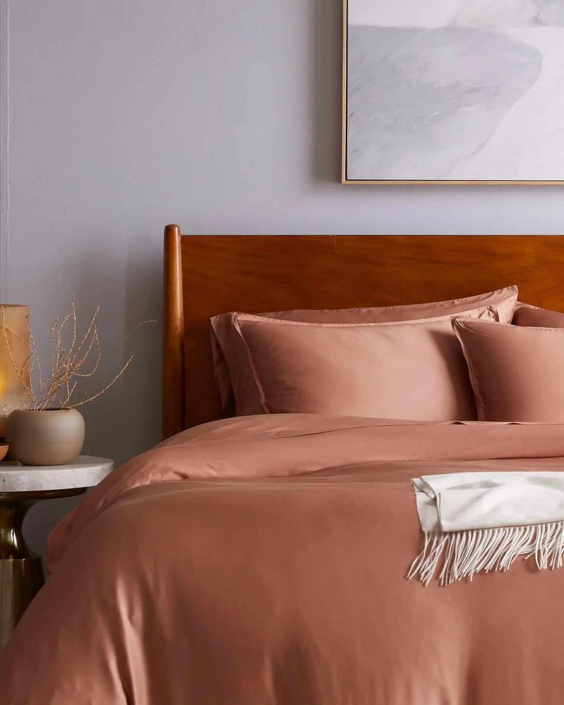 Bamboo Pillowcase Set - Standard / Sand
