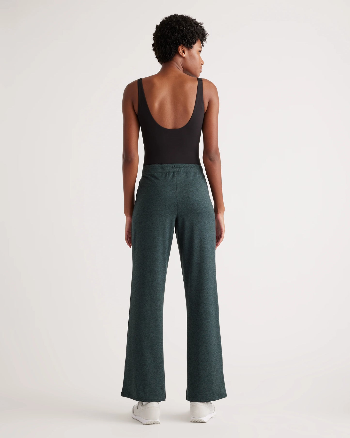 Flowknit Wide Leg Pants - XS / Black