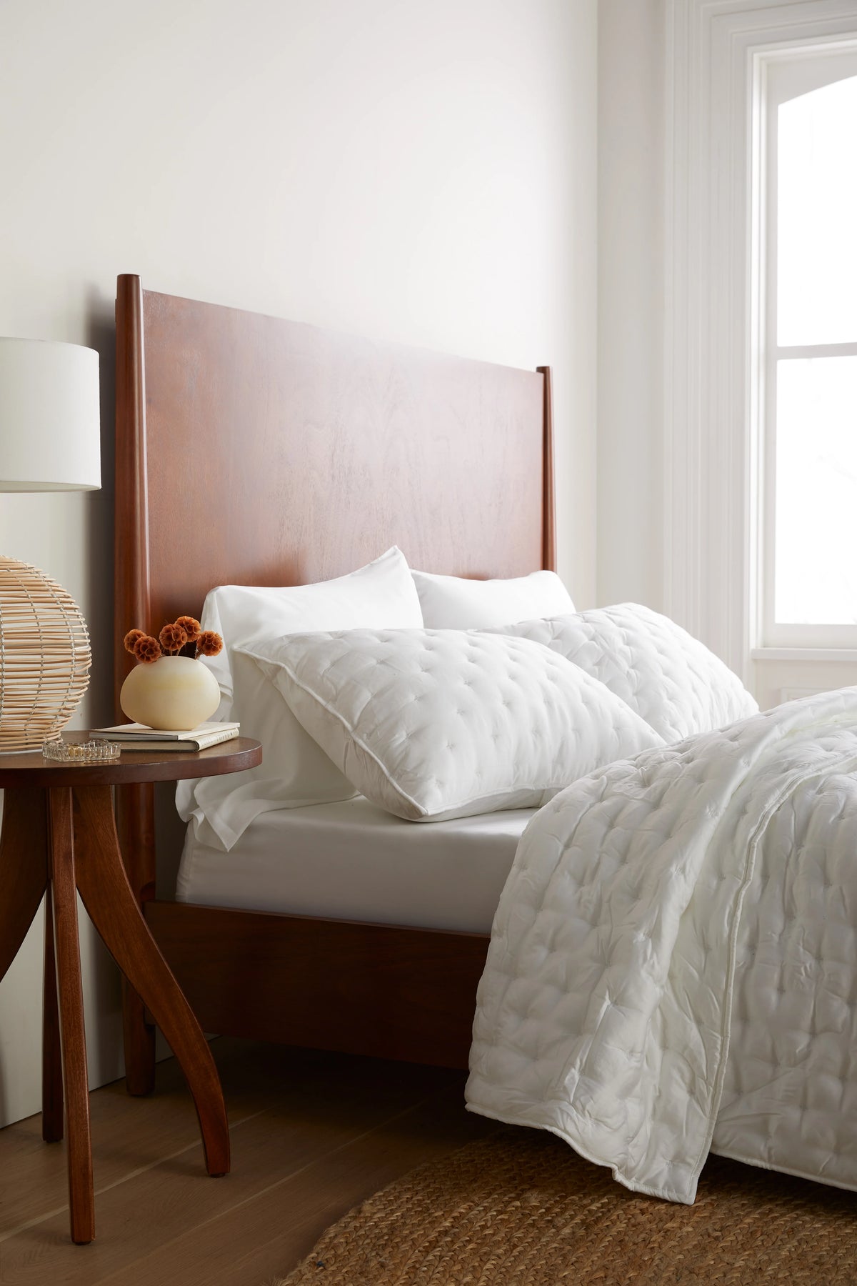 Bamboo Dream Quilted Sham Set - Standard / Sage