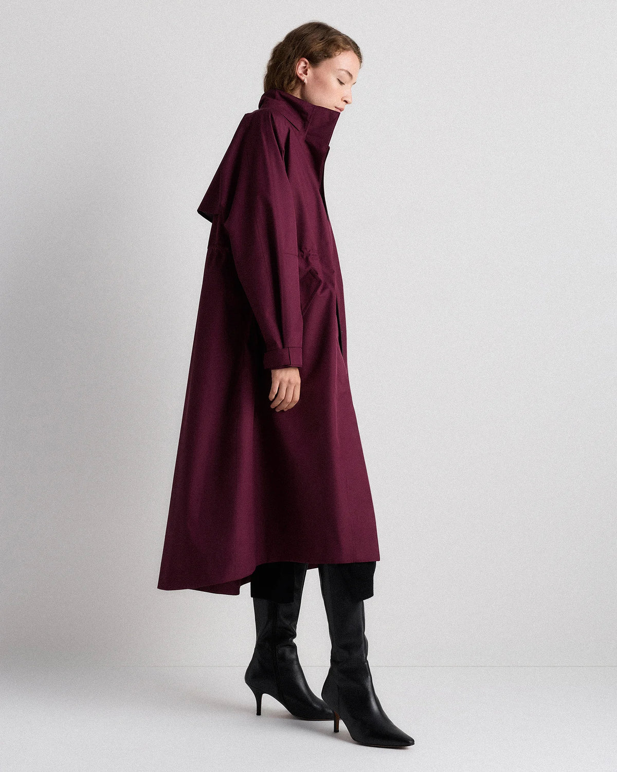 Weather Proof Rain Trench Coat - XS / Dark Spruce