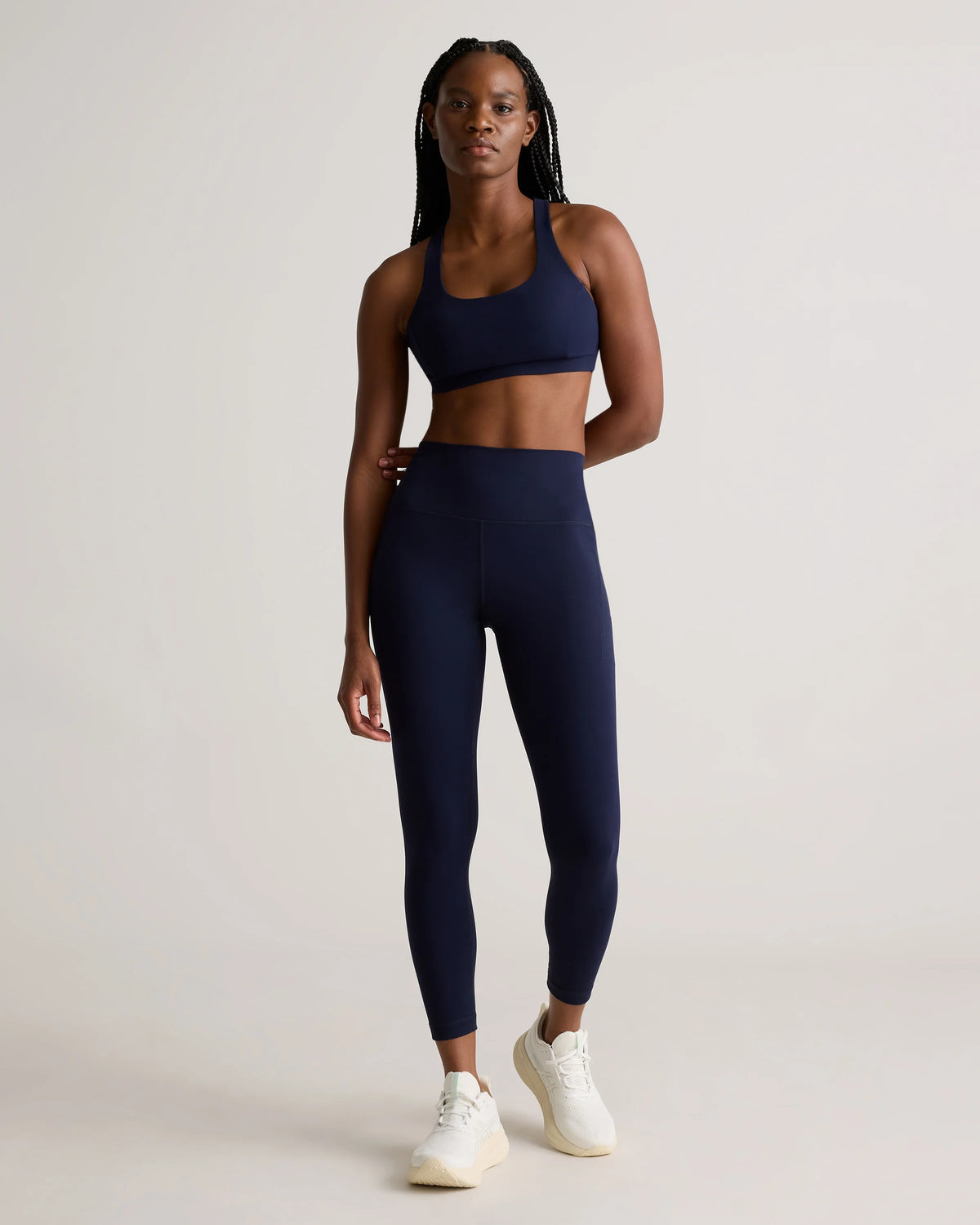 Power-Up Strappy Sports Bra - XS / Deep Navy