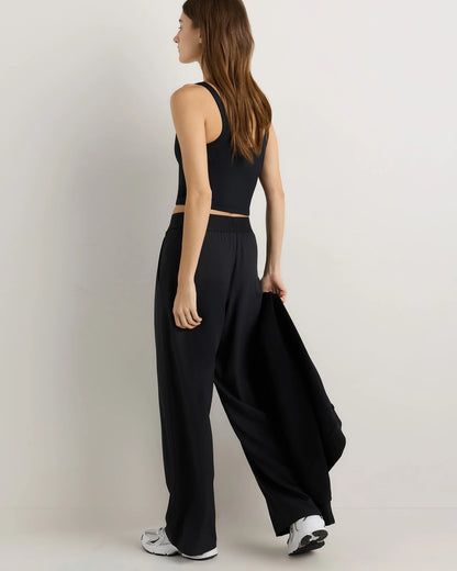 Performance Tech Wide Leg Pants - XS / Black