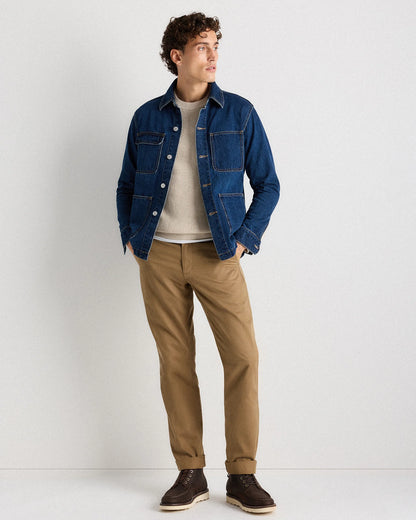 Crafted Leather Moc Toe Boot - 7 / Dark Chocolate
