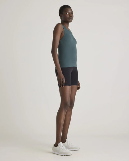 Ultra-Form Waist-Length Racerback Tank - XS / Forest Green