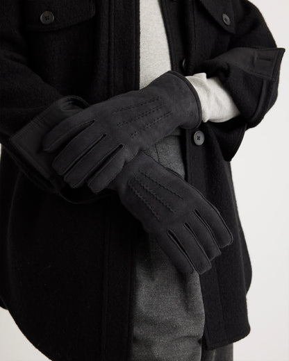 100% Australian Shearling Gloves - S / Pecan