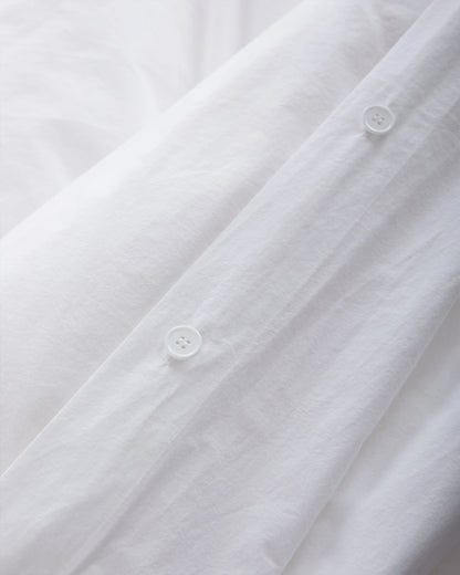 Organic Brushed Cotton Duvet Cover - Twin / Toffee