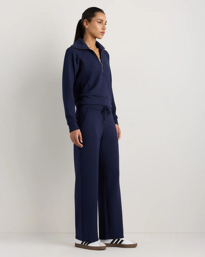 CloudComfort Wide Leg Pants - XS / Pebble Beige