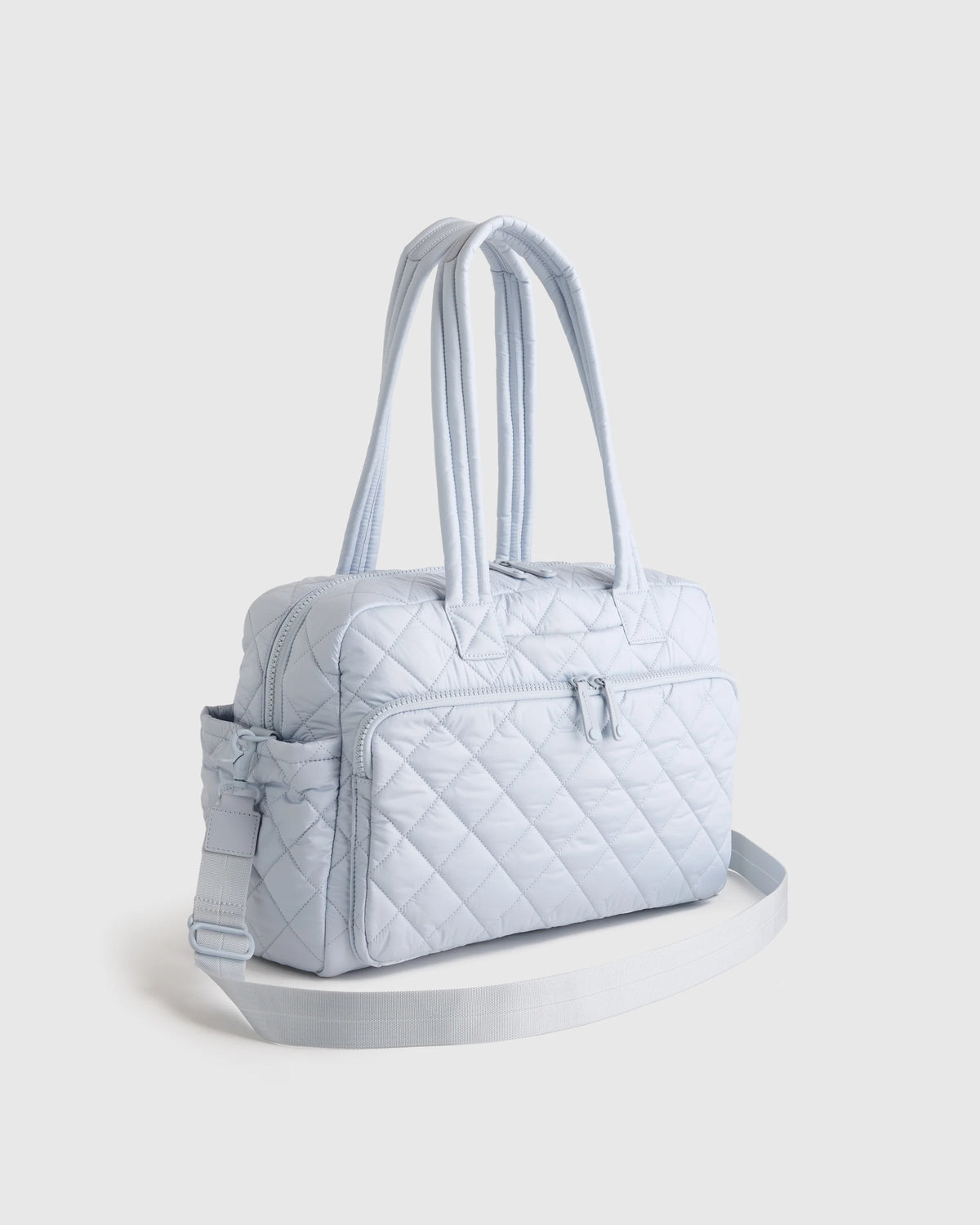 Transit Quilted Duffle Bag - One Size / Taupe Brown