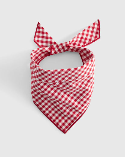 100% Cotton Pet Bandana (3-pack) - S / Navy/Red/Black