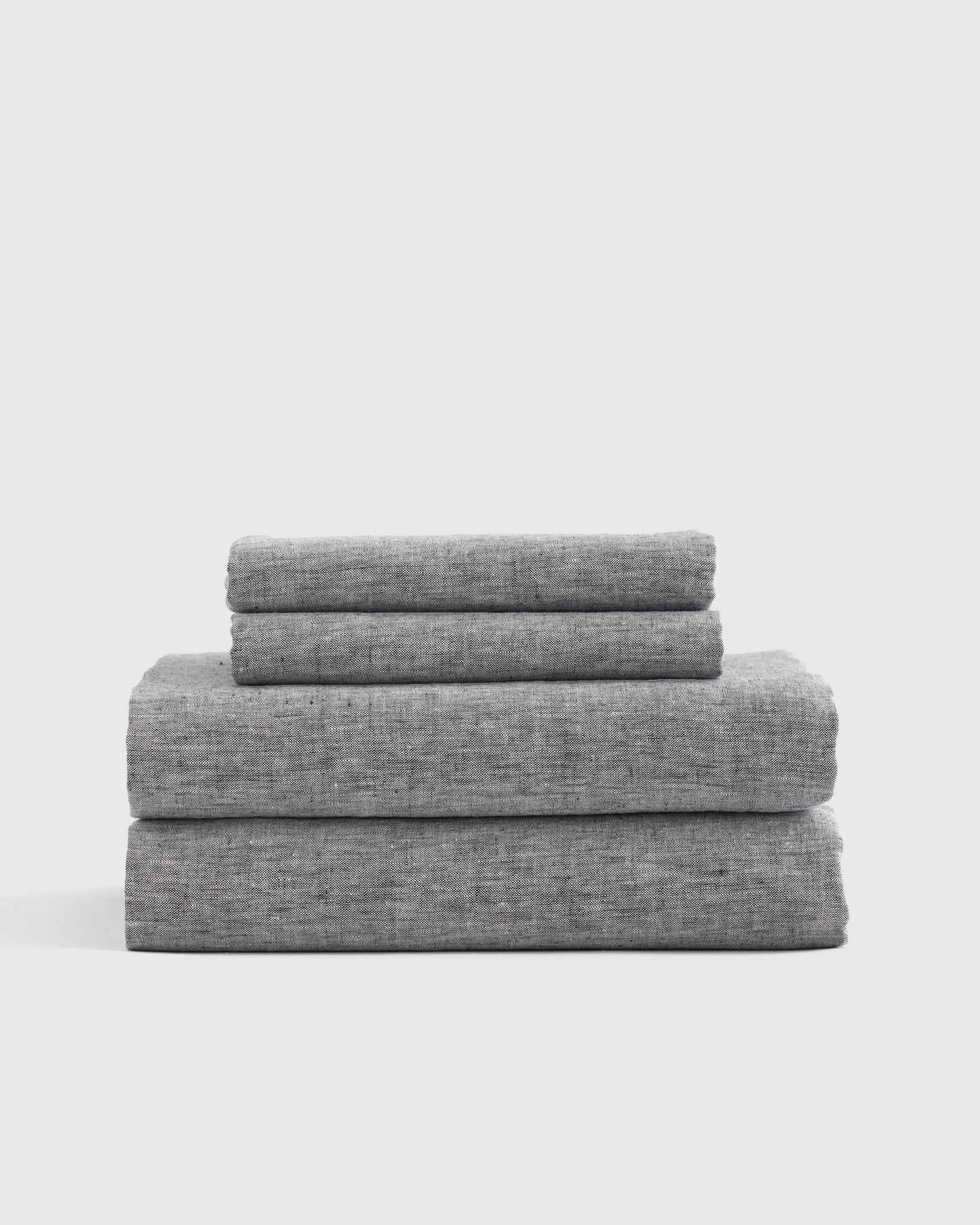 European Linen Chambray Sheet Set - Twin / Natural