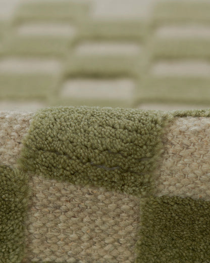 Romy Handwoven Wool Rug - 5' x 8' / Beige