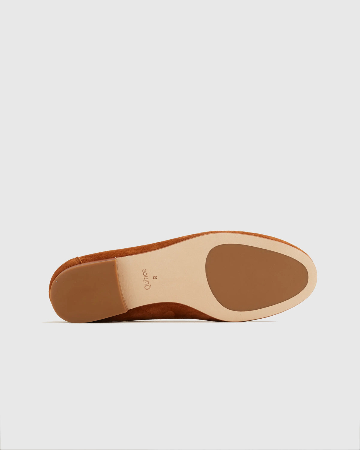 Italian Suede Penny Loafer - 5 / Almond