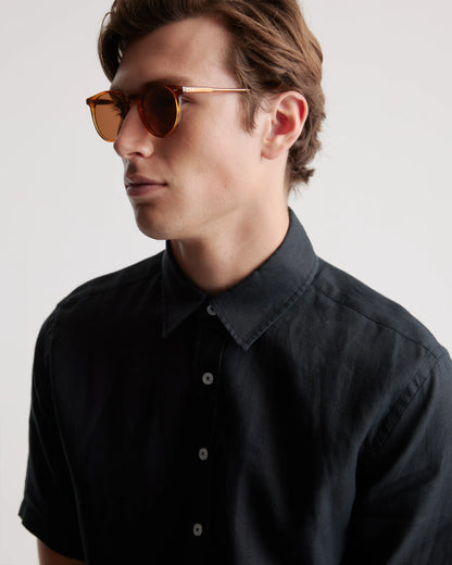 Noah Polarized Acetate Sunglasses - Standard / Tortoise with Brown lens