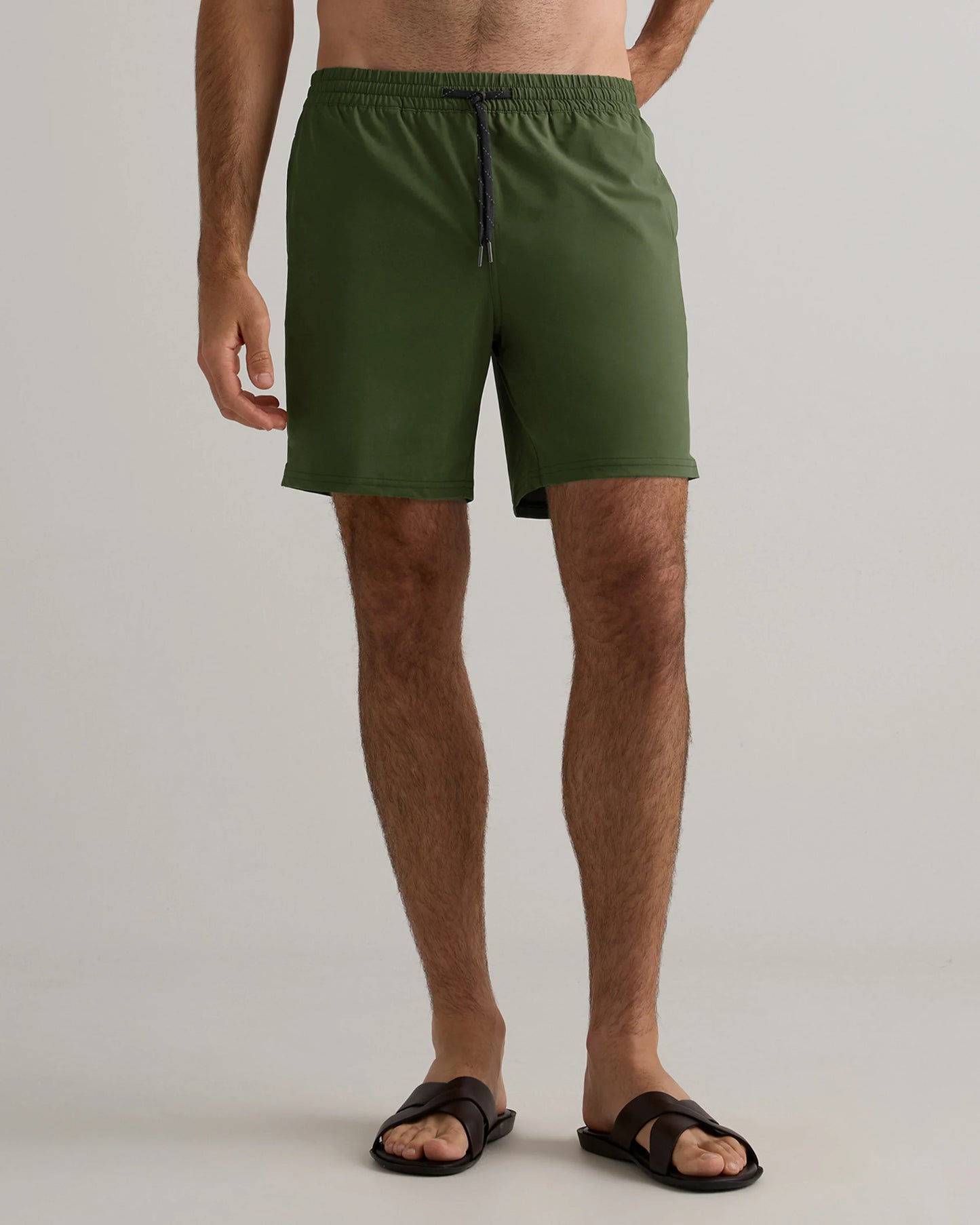 Italian Swim Trunks - 7" - XS / Navy Diamond Geo