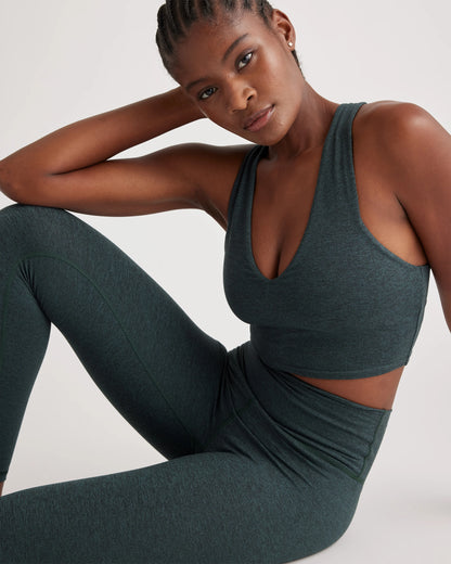 Ultra-Soft High-Rise Legging - XS / Heather Oatmeal